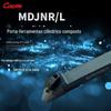 MDJNR-L 2020K15 2525M15 3232p 15 Barra de ferramentas de torneamento CNC 100% genuína