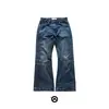 Marca europea y americana transfronteriza de moda sinadore Pantalones vaqueros lavados retro de alta calle americana para hombre, pantalones largos casuales