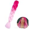 Xuchang Peruca Acessórios de Cabelo Seda de Alta Temperatura Trança Grande Africana Jumbobraid Fibra Química Colorida Montagem Mista Venda Quente Dreadlocks