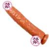 Súper Largo de 30 cm con Ventosa, Realista para Masturbación Vaginal y Anal Masculina y Femenina, Juguete Sexual para Adultos
