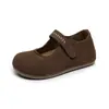 Procesamiento Personalizado de Zapatos Planos Mary Jane Versátiles de Primavera y Otoño, Comercio Exterior Transfronterizo, Moda Casual Estilo Coreano Zapatos Birkenstock para Mujer