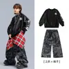 Ropa de Hip-Hop Moderna para Niños, Ropa de Calle Estilo Hip-Hop para Niños, Ropa de Jazz para Niñas, Trajes de Hip Hop para Actuaciones de Niños