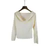 Camiseta Sexy de Manga Larga con Cuello Swing Pure Lust para Mujer Nuevo Estilo Otoño e Invierno 2025 Top Delgado que Adelgaza la Cintura