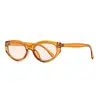 Gafas de sol con montura Cat Eye de moda Estilo Europeo y Americano Gafas de sol de montura pequeña transfronterizas para mujer Tiktok Gama Alta Protección UV