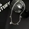 Cadena para Clavícula Estilo Mariposa, Collar de Moda y Elegante para Mujer, Dulce y Delicado, Lujo Ligero, Collar de Perlas Completamente Diamantado, Accesorio de Alta Gama