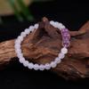 Pulseira Tianshan Cui Natural Feminina Novo Nicho Chinês Elegante Pedra Natural Dando aos Amigos Fábrica de Atacado