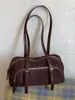 Bolso de axila para mujer, nueva colección 2026, estilo retro de alta gama, adecuado para ir al trabajo, en la paleta de colores otoñales Maillard, un bolso de mano único y elegante para el uso diario