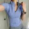 Top Esportivo Fino Novo Primavera/Verão 2026 Feminino Casual Roupa de Yoga Jaqueta de Treino Fitness Corrida Manga Longa Cardigã