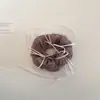 Goma para el Pelo de Tul con Lazo de Cinta para Mujer, Sujetador de Moño Suave y Elegante, Accesorio para el Cabello para el Día de la Madre