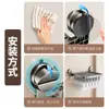 Porta secador plegable multi-clip con ventosa, tendedero a prueba de viento, para balcón, hogar, organizador de ropa interior, zapatos, calcetines