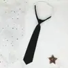Corbata de moño para hombre Corbata de moño para mujer Floral Versátil JK Uniforme japonés Sin banda elástica Material escolar Jardín de infantes Rayado Estilo Campus