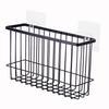 Cesta de Almacenamiento de Pared de Hierro Yilu Cesta de Almacenamiento para Baño Cesta Colgante Creativa sin Perforaciones Cesta de Almacenamiento Cesta de Almacenamiento de Escritorio