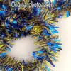Suprimentos para Festa de Fim de Ano da Amazon Guirlanda Azul Decoração de Natal Fio Dourado Decoração de Aniversário Casamento Serpentinas