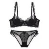 Lencería Sexy Transfronteriza para Mujeres con Poco Busto, Sujetadores Push-Up y Levanta-Busto con Aros, Haciendo que los Bustos Grandes Parezcan Más Pequeños, Conjunto de Sujetadores Transpirables Cómodos de Verano