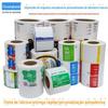 Impressão de Etiquetas Personalizadas de Frescor de Alimentos, Etiquetas para Armazenamento Refrigerado e Congelamento, Etiquetas Autoadesivas Resistentes a Baixas Temperaturas para Frutas, Personalizadas