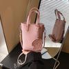 Bolso de Hombro Casual de Diseño Nicho para Mujer 2025 Primavera Nueva Moda Bolso Balde Moderno Bolso Bandolera Simple para Mujer
