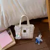 Dulce 2026 Primavera Nueva Moda Caricatura Bolso de Mano Lindo Bolso de Hombro Bolso Cruzado a Cuadros Bolso de Mujer