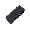 Clip para fusible de coche enchufable para PCB tamaño pequeño portafusibles enchufable mediano mini portafusibles tres en uno