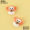 Acessórios DIY de Pato, Hipopótamo, Tigre, Cabeça de Porco, Ímãs de Geladeira, Materiais de Artesanato, Acessórios para Sapatos Crocs, Pato Transfronteiriço