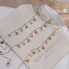 Pulseira Gipsofila, Luxo Leve, Nicho, Joia de Alto Padrão, Exquisita, Elegante, Doce, Pulseira Versátil para o Dia a Dia