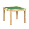 Conjunto de Mesa e Cadeira de Madeira Maciça Amigável para Idosos, Mobiliário para Casa de Repouso, Projeto de Mesa e Cadeira Amigável para Idosos para Casa de Repouso Atacado
