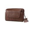 Para Apple e Samsung Multifuncional Celular Capa Universal 6.0 Polegadas Horizontal Primeira Camada Couro De Vaca Zíper Bolsa De Couro