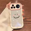 Adecuado para Funda de Teléfono Móvil Huawei Nova16, Nueva Caricatura Nova16 Creativa Anti-Caída Protección de Borde Completo Rosa Simple Cara Sonriente