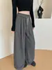 Pantalones de Pierna Ancha de Forro Polar con Pedrería de Cielo Estrellado para Mujer, Nuevos de Invierno, Ajuste Delgado, Holgados, Casual, Pierna Recta, Pantalones Deportivos de Chándal
