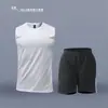 Novo Colete Esportivo de Secagem Rápida para Homens e Mulheres, Camiseta Regata Respirável de Verão para Corrida e Fitness, Camiseta Regata de Comércio Exterior Transfronteiriço