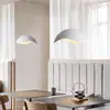 Luminária Pendente Artística Minimalista, Lustre Minimalista Personalizado para Restaurante, Sala de Jantar, Balcão de Bar, Abajur Criativo para Mesa de Jantar