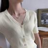 Collar de Aro con Cadena de Espiga de Plata S925 de Fan Zhiqiao, Diseño Nicho, Elegante, Versátil, Simple para Mujer
