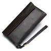 Al por mayor Transfronterizo Cartera Larga de Cuero para Mujer Multi-tarjetas Capa Superior Piel de Vaca Porta Tarjetas Bolso de Mano Suave de Cuero para Mujer Al por Mayor