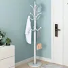 Cabide de Roupa de Luxo Leve Estilo Europeu, Cabide de Roupa de Chão de Mármore, Cabide de Roupa de Quarto, Cabide Vertical Simples de Arte em Ferro para Sala de Estar