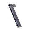 Suministro directo de fábrica estación de acoplamiento USB3.0 tipo C divisor tipo C en línea inserción lateral tipo ribete compacto y conveniente