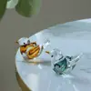Animais Transfronteiriços Vidro Cristal Pássaro Casa Carro Escritório Artesanato de Mesa Gato e Cachorro Enfeites Decorações de Vidro