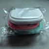 Bolsa de armazenamento para fone de ouvido Cabo de dados portátil Anti-perda Troco Chave Pequenos itens Silicone Organizador de fone de ouvido