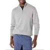 2026 Moda Masculina Transfronteriza Otoño/Invierno Suéter de Punto Pulóver de Media Cremallera Suéter Polo Suéter de Punto Casual de Manga Larga