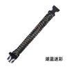 Pulsera de Cuerda de Paracord con Silbato Tejida de Cuerda de Paracord de Siete Núcleos Supervivencia Escape Primeros Auxilios Exterior Pulsera Venta Caliente Explosiones