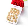 Novos Brincos Xuping Estilo Luxo Feitos de Liga de Cobre com Banho de Ouro 24K, Brincos Únicos e Personalizados de Sapo em Ouro Imitado para Mulheres