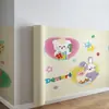 Papel de Parede Autoadesivo Estilo Cartoon Infantil e Puro Adesivos de Parede à Prova d'Água Papel de Parede para Casa Decoração de Parede de Fundo para Quarto Sala de Estar Adesivos