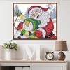 Feliz 99 ponto cruz Natal Boneco de Neve pintura decorativa sala de estar Papai Noel pequeno desenho animado festivo fábrica atacado