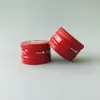 Tapa de aluminio para botella de refresco antirrobo, tapa grande roja para botella de refresco, impresión a color, repujado, tapa de aluminio resistente a altas temperaturas para productos de cuidado de la salud