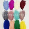 Plumas de avestruz de color, 20-25 cm, disponibles en stock, accesorios para el cabello DIY, venta al por mayor, decoración de plumas, directo de fábrica.