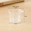 Mini Comida e Brinquedos Japoneses e Coreanos DIY Copo de Plástico Mini Copo Copo para Sundae de Sorvete Copo para Pudim Copo para Cerveja Suco
