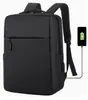 Mochila para Laptop Executivo, Mochila de Viagem Impermeável em Tecido Oxford, Bolsa Escolar de Grande Capacidade, Mochila Casual com Porta de Carregamento USB para Trabalho, Faculdade e Viagem