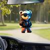 Colgante de coche con forma de animal con explosiones transfronterizas, llavero de acrílico para coche, mochila, accesorios, adornos navideños.