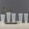 Productos para el Cuidado de la Piel, Cosméticos, Materiales de Empaque en Tubo Blanco, Crema de Manos, Limpiador Facial, Loción, Tapa de Rosca, Empaque de Exprimidor, Materiales de Empaque Listos