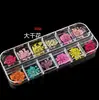 Unhas Novo Estilo Japonês Manicure Flores Secas Joias Atacado DIY Colorido Gypsophila Renda Flor Real Acessórios de Unha