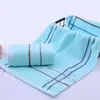 Toallas de Algodón de Alta Calidad al por Mayor, Toallas Faciales, Toallas Absorbentes, Regalos Personalizados, Empacadas Individualmente, Bordado de Poliéster-Algodón para Vendedores Ambulantes