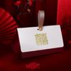 En stock, venta al por mayor, suministros para bodas, nueva caja de dulces dorada china, bolsa de dulces de boda engrosada de color rojo vino, caja de dulces